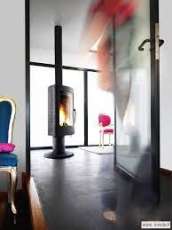 Печь-камин Invicta Pharos в интерьере Амазонка бай фото в Молодечно