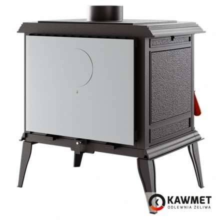 Купить Печь-камин KAWMET Premium PROMETEUS S11 (8,5 кВт) в интерьере чугунный в Молодечно фото в Молодечно