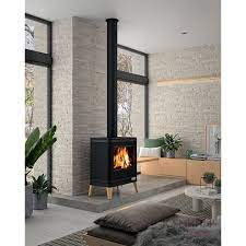 Печь-камин чугунный Invicta Kazan в интерьере Амазонка бай фото в Молодечно