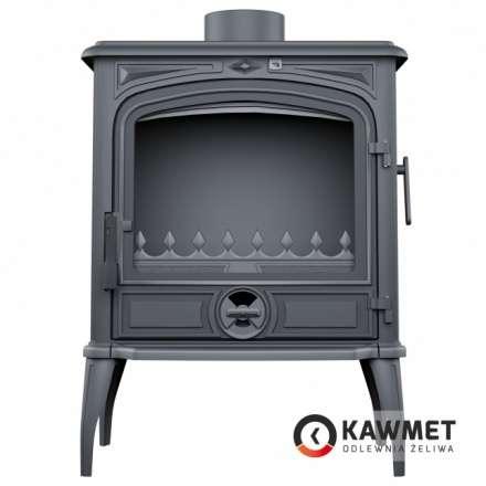 Купить Печь-камин KAWMET Premium SELENA S14 (6,5 кВт) в интерьере чугунный в Молодечно фото в Молодечно