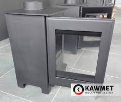 Купить Печь-камин Kawmet Premium S16 (4,9 кВт) в интерьере чугунный в Молодечно фото в Молодечно