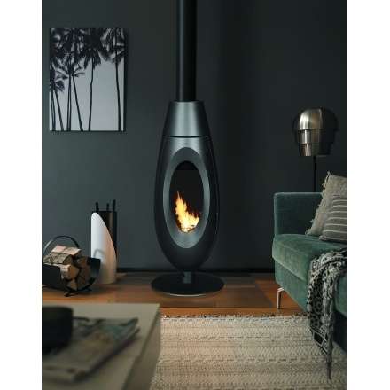 Печь-камин Invicta OVATIO в интерьере Амазонка бай фото в Молодечно