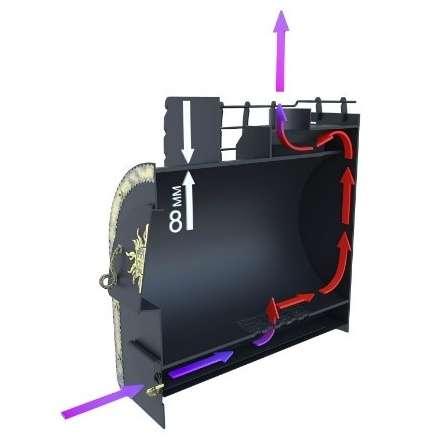 Отопительная печь Царь-печи Злата в Молодечно