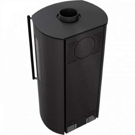 Купить Печь-камин Kratki Falcon 9 View стальной в интерьере в Молодечно Амазонка бай фото в Молодечно