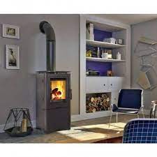 Купить Печь-камин Kratki Koza/K5/S/W/D стальной в интерьере в Молодечно Амазонка бай фото в Молодечно