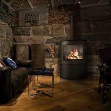 Купить Печь-камин Kratki Koza/AB/S/2 (сталь) стальной в интерьере в Молодечно Амазонка бай фото в Молодечно