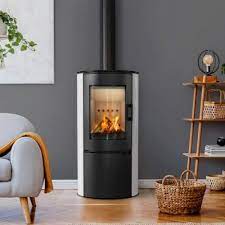 Купить Печь-камин Kratki Koza/AB/S/DR стальной в интерьере в Молодечно Амазонка бай фото в Молодечно