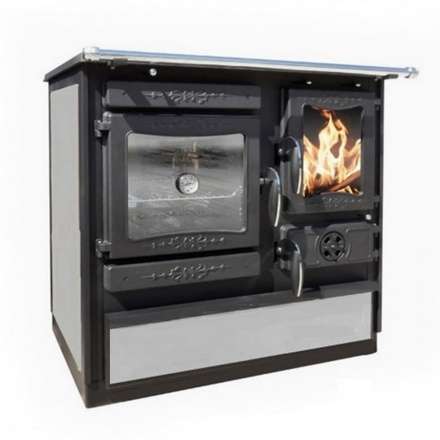 Печь-камин Guca GULIVER THERMO STONE с плитой и водяным контуром в Молодечно