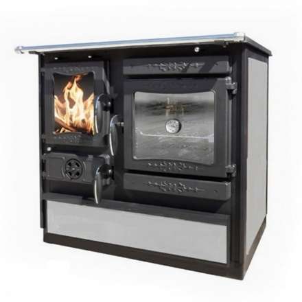 Печь-камин Guca GULIVER STONE с плитой Амазонка бай фото в Молодечно