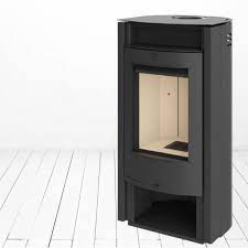 Купить Печь-камин KFD EWA в интерьере чугунная в Молодечно в Молодечно