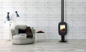 Купить Печь-камин KFD LIDIA в интерьере чугунная в Молодечно в Молодечно