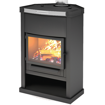 Печь-камин Теплодар ОВ-140 (угловой) Амазонка бай фото в Молодечно