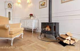 Купить Печь-камин Kratki Koza K9 в интерьере в Молодечно Амазонка бай фото в Молодечно