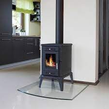 Купить Печь-камин Kratki Koza K10 в интерьере в Молодечно Амазонка бай фото в Молодечно