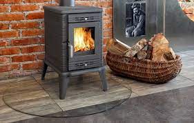 Купить Печь-камин Kratki Koza K10 в интерьере в Молодечно Амазонка бай фото в Молодечно