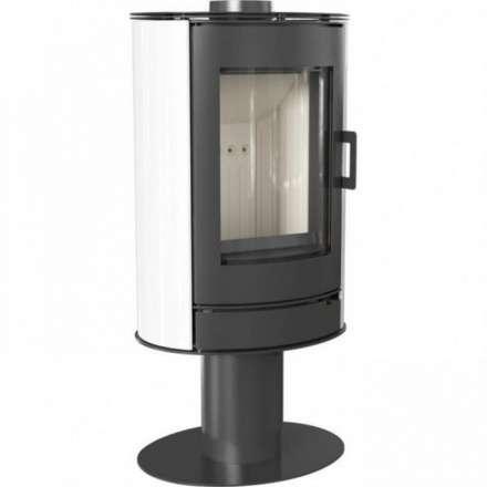 Печь-камин Kratki Koza/AB/S/NO/Kafel/Bialy Амазонка бай фото в Молодечно