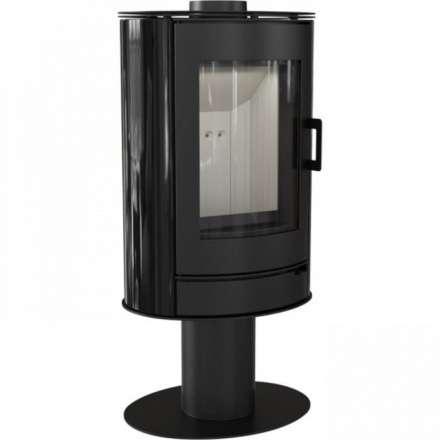 Печь-камин Kratki Koza/AB/S/NO/Kafel/Czarny Амазонка бай фото в Молодечно