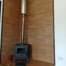 Печь-камин чугунный  Кратки Коза K7 фото в Молодечно