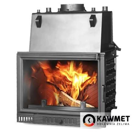 Каминная топка Kawmet W1CO 18,7 кВт с водяным контуром в Молодечно
