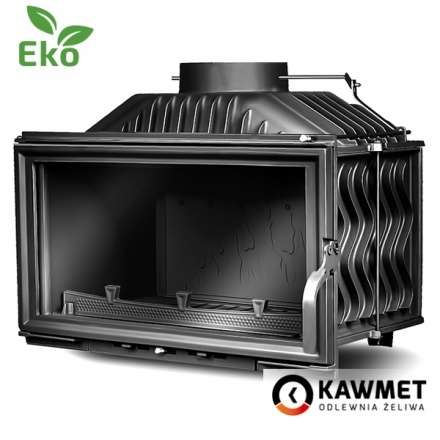 Каминная топка Kawmet W15 STANDARD 9,4 кВт EKO Амазонка бай фото в Молодечно