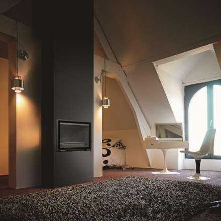 Каминная топка Invicta 700 Grand Angle с подъёмом в Молодечно