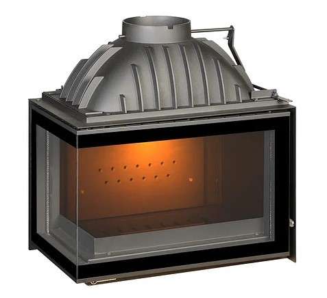 Каминная топка Invicta d’Angle Vitre стекло слева Амазонка бай фото в Молодечно