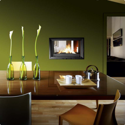 Каминная топка Invicta 800 Double Face в Молодечно