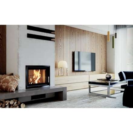 Каминная топка DEFRO HOME RIVA SM SHORT с водяным контуром в Молодечно