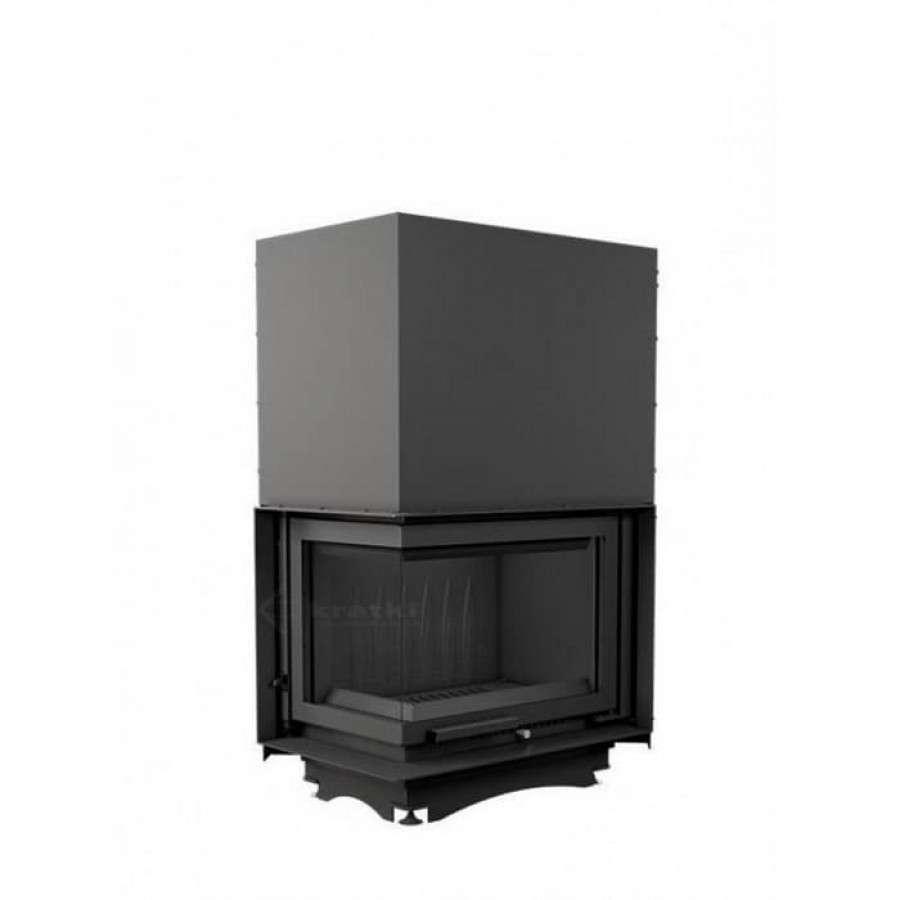 Каминная топка Kratki Maja/L/BS/G (угловое стекло слева, гильотина) Амазонка бай фото в Молодечно