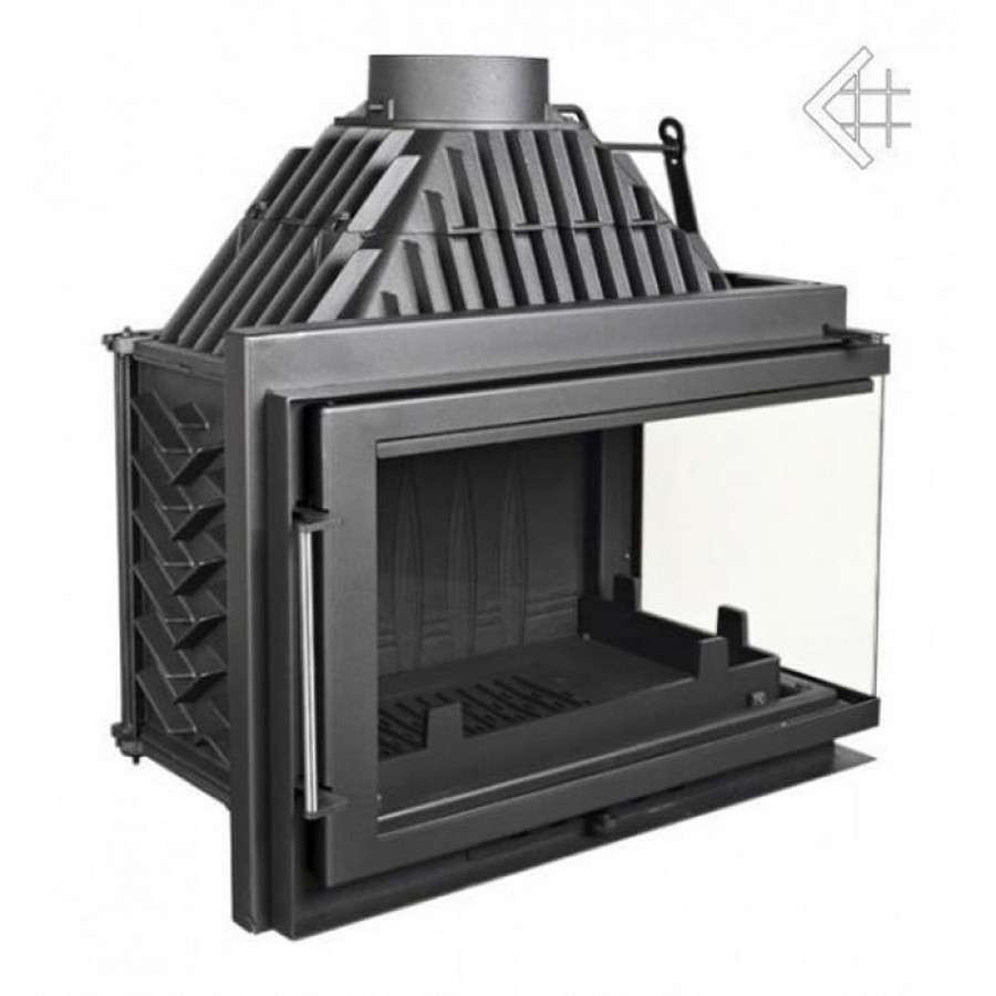 Каминная топка Kratki Oliwia/P/BS (угловое стекло справа) Амазонка бай фото в Молодечно