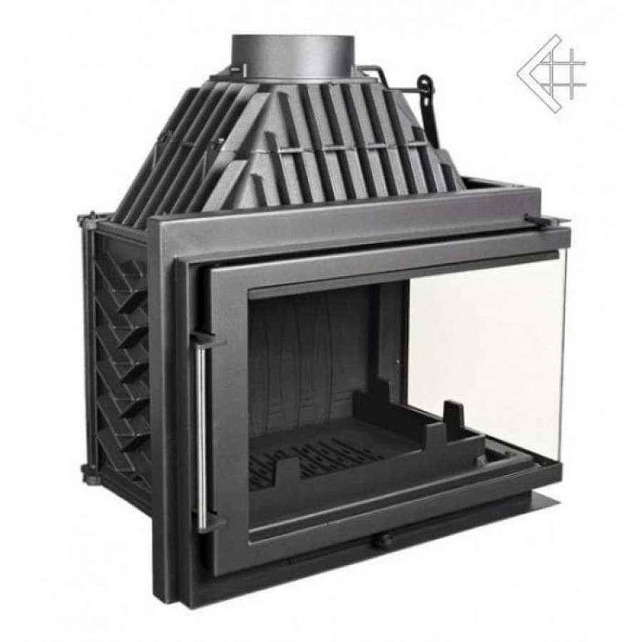 Каминная топка Kratki Zuzia/P/BS (угловое стекло справа) Амазонка бай фото в Молодечно