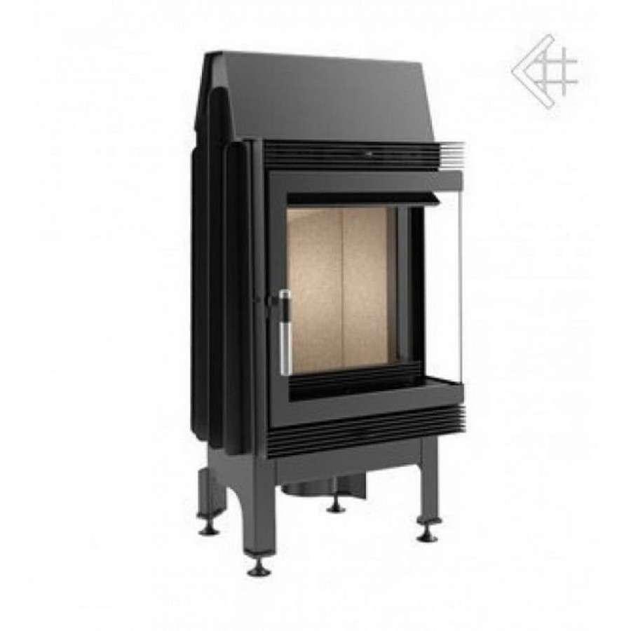 Каминная топка Kratki Blanka/P/BS (угловое стекло справа) Амазонка бай фото в Молодечно