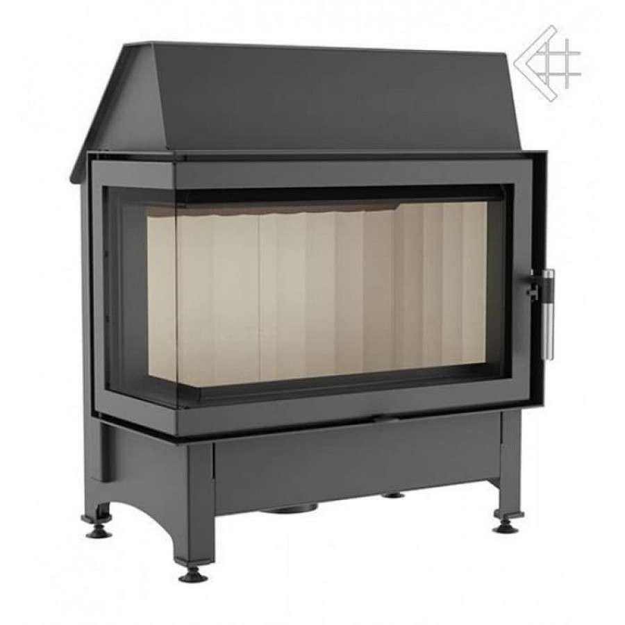 Каминная топка Kratki Zibi/L/BS (угловое стекло слева) Амазонка бай фото в Молодечно