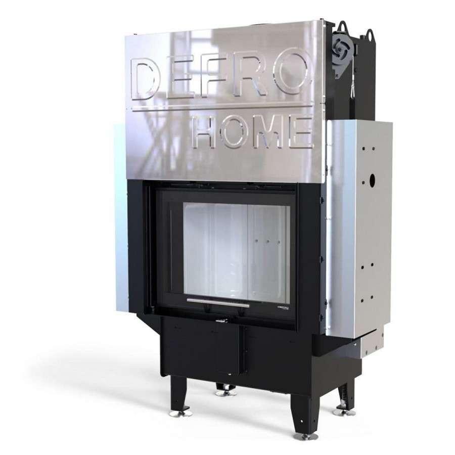 Каминная топка DEFRO HOME RIVA SM G SHORT с водяным контуром и подъемом стекла вверх Амазонка бай фото в Молодечно