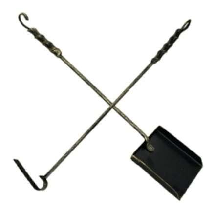 Набор кочерга и совок Везувий кованный купить в Молодечно