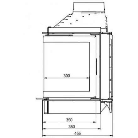 Каминная топка KFD ECO iMAX 7 3F standard в Молодечно