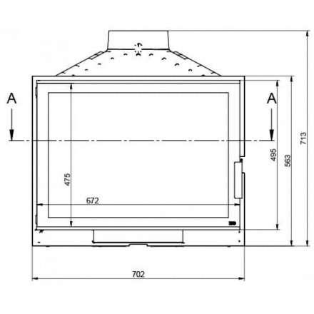 Каминная топка KFD ECO iMAX 14 в Молодечно