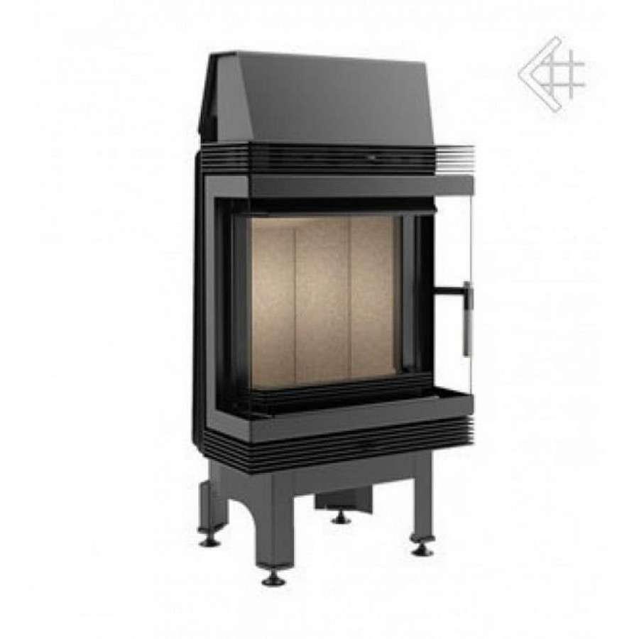 Каминная топка Kratki Blanka LP/BS (угловое стекло слева-справа) Амазонка бай фото в Молодечно