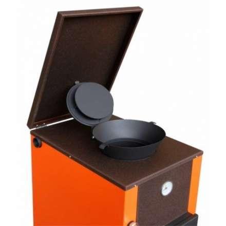 Котел твердотопливный стальной Сибирь-GEFEST КВО 15 ТЭ Амазонка бай фото в Молодечно