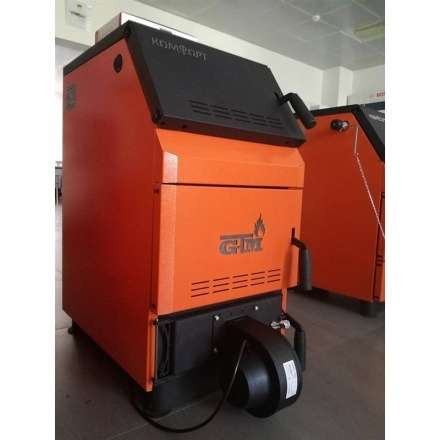 Твердотопливный котел GTM Комфорт 30 Амазонка бай фото в Молодечно