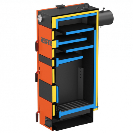 Твердотопливный котел GTM MAX SE 50 Амазонка бай фото в Молодечно