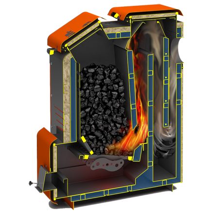 Твердотопливный котел Теплодар Куппер Мега 20 Амазонка бай фото в Молодечно