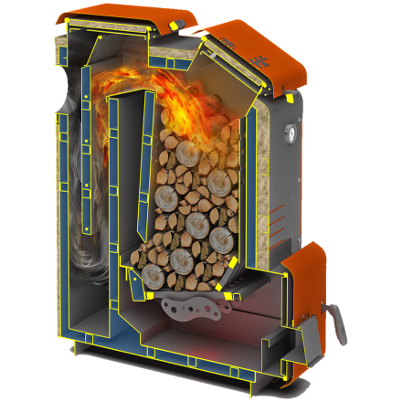 Твердотопливный котел Теплодар Куппер Мега 20 Амазонка бай фото в Молодечно