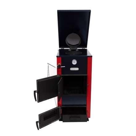 Котел твердотопливный стальной Сибирь-GEFEST КВО 40 ТЭ Амазонка бай фото в Молодечно