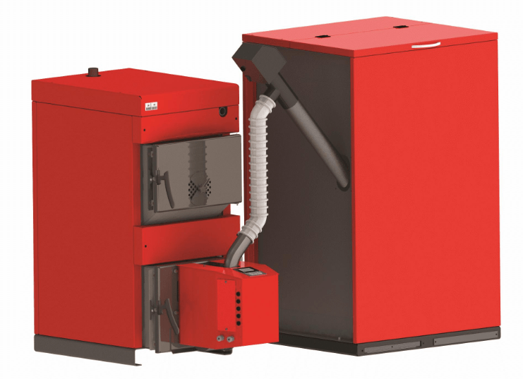 Твердотопливный котел BURNiT WBS-N 25 с пеллетной горелкой купить в Молодечно