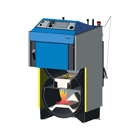 Твердотопливный котёл Atmos DC40SX в Молодечно