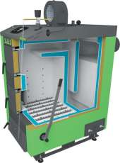 Твердотопливный котел SAS MI 42 в Молодечно