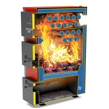 Твердотопливный котел Теплодар Куппер ПРО-42 (2018) Амазонка бай фото в Молодечно