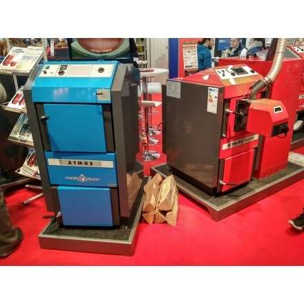 Твердотопливный котёл Atmos DC 50 S с пеллетной горелкой Амазонка бай фото в Молодечно