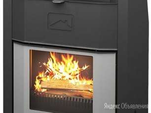 Стальная печь-камин со стеклом Теплодар Сиеста 30 фото в Молодечно